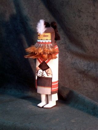Hopi Kachina Doll - The Hemis Mana By Delbert Phillips - Lovely