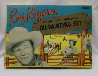 Avalon Roy Rogers Paint By Number Set Box Only