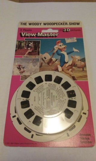 View - Master 3 Reel Set  The Woody Woodpecker Show 3 - D Reels