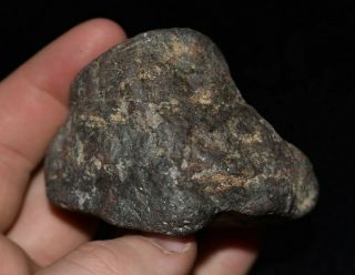 2 1/2 " 11oz.  Metorite,  Found In Del Cambo Argentina Authentic Artifact H77