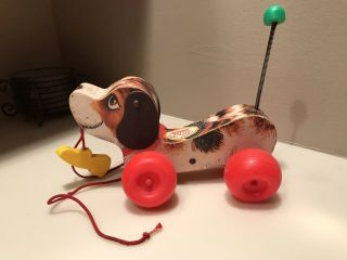 Vintage Fisher Price Little Snoopy Dog 1965 - Usa 1968 - Canada 693
