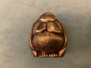Brass Gorilla Figurine