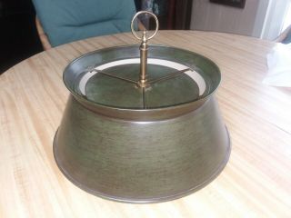 Vintage Frederick Cooper French Horn Bouillotte Table Lamp Shade Only No Base