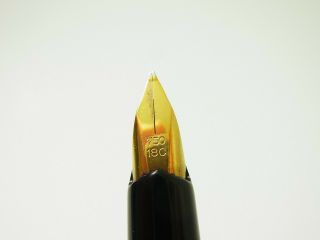 Vintage PELIKAN 30 Rolled Gold Fountain Pen 18ct M Nib 2