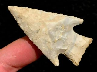 Exceptional Apple Creek Point Arrowhead Illinois Authentic Indian Artifact B23