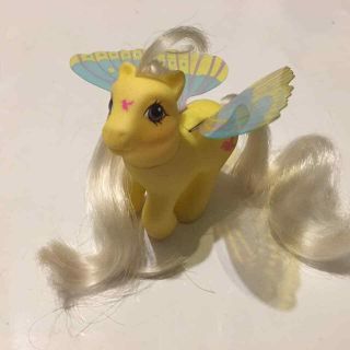 G1 Vintage My Little Pony Baby Little Flitter - Summer Wing Pony 1988