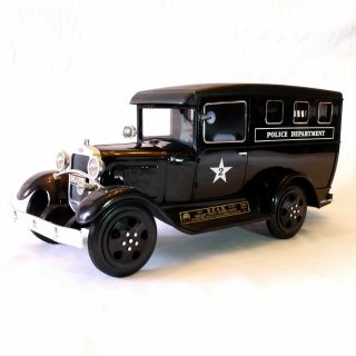 Vintage Jim Beam Police Car Paddy Wagon 2 Bourbon Whiskey Decanter Breweriana