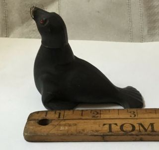 Vintage Plastic Seal Sea Lion Nodder Bobblehead Figure Breba Germany