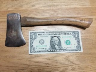 Vintage Small 9 Oz Craftsman Axe Hatchet 10 " Long With Handle & 2 5/16 " Blade