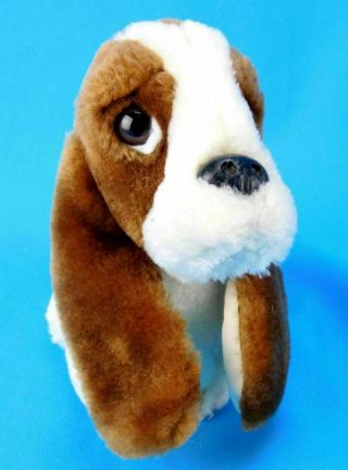 Hush Puppies Basset Hound Dog Wolverine Toy Mascot Plush Rare Stuffed Mini