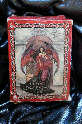 Amy Brown Perfume Follow Me Vintage Almost Full With Fairy Angel Pendant