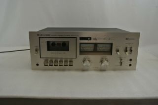 Kenwood Kx - 830 Stereo Cassette Deck Tape Recorder Japan Dolby System Vtg