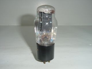 Vintage Nos Western Electric 101 - F 101f St Black Base Amplifier Speaker Tube