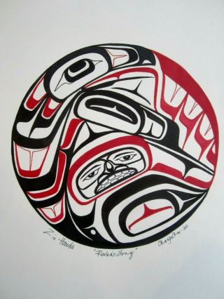 Northwest Coast Art - Tribal Raven 
