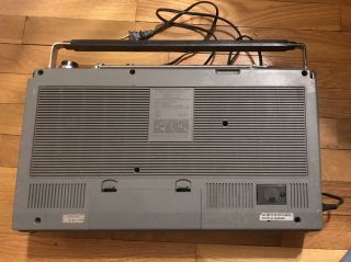 Vintage SANYO Model M 9940K Cassette Recorder Radio Boombox 2