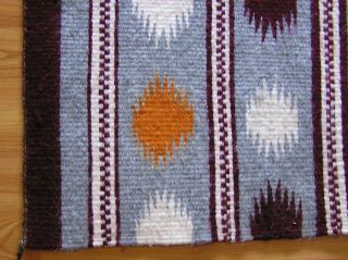 Pre - Owned Navajo Rug.  Colors,  Crystal Pattern.  26 