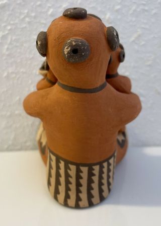Native American Jemez ? Pueblo Storyteller Pottery Figurine w/ Case 3