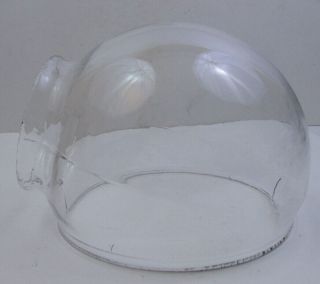 Angle Lamp Co Clear Glass Oil Lamp Elbow Chimney Globe Shade (bbh2)
