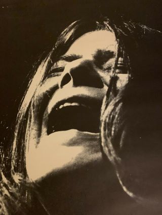 Massive vintage 1969 Janis Joplin poster - very 2