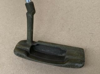 Vintage Ping Karsten Mfg Co Phoenix Arizona Anser Golf Club Rh 35” Putter