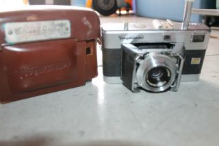 Vintage Voigtlander Vitessa T 35mm Rangefinder Camera Skopar 50mm W/ Case