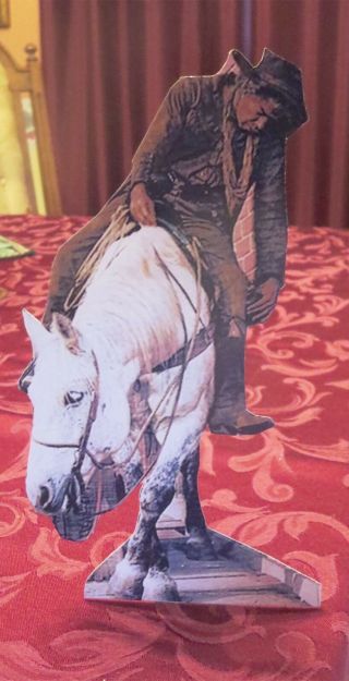 Lee Marvin From Cat Ballou Western Tabletop Display Standee 10 " Tall