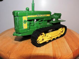 Vintage Ertl Eska John Deere Model 40 Crawler Toy Farm Tractor 1/16