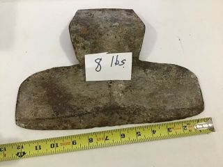 Large Vintage 12” Broad Axe Head Hewing,  For Restoration,  Some Rust.  Good Blade.