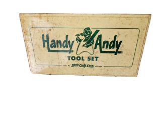 Vintage Handy Andy Tool Box - Empty
