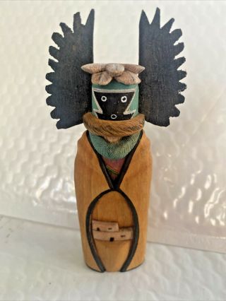 Hopi Crow Mother Katsina Signed 5 " Tall