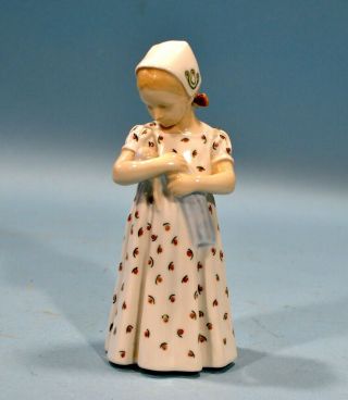 Vintage Bing & Grondahl B & G Denmark Figurine Mary With Doll Baby 1721