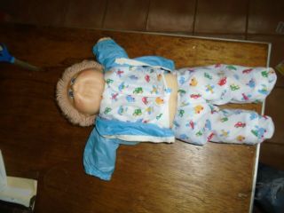 Cabbage Patch Kids Brown Hair Blue Eyes 1983 Xavier Roberts Not Dated