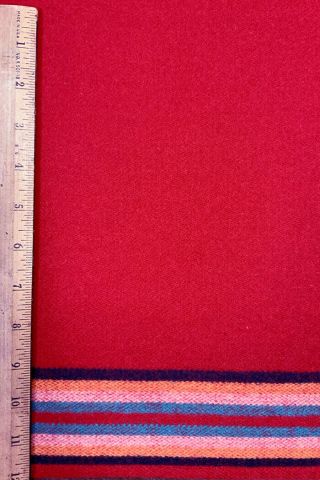 TRADE CLOTH 10 - Band Red 100 WOOL 2