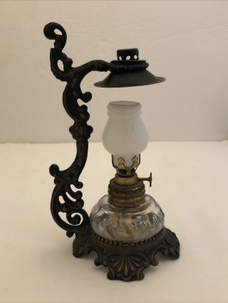 Antique Vapo Cresolene Oil Lamp Miniature