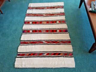 Inca Peru Andes Textile,  Alpaca / Wool,  Manta,  Rug,  Saddle Pad,  36 " By 68 "