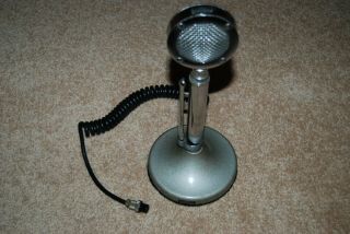Vintage Astatic D - 104 Lollipop Desktop Microphone With T - Ug8 Stand -