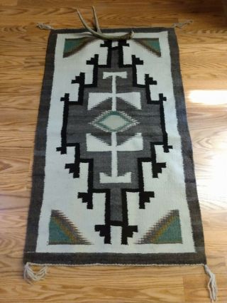 Southwestern Native American Indian Hand Woven Rug 3