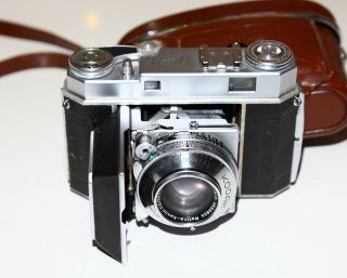 Vintage Kodak Retina Iia 35mm Rangefinder Camera With Case