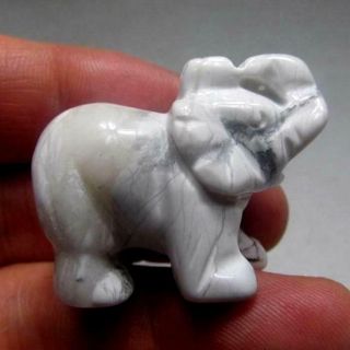 1.  5 " /28g Jasper Elephant Handmade Stone Carving