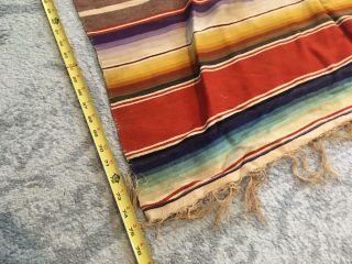 Vintage Mexican Indian Blanket 1930’s 2