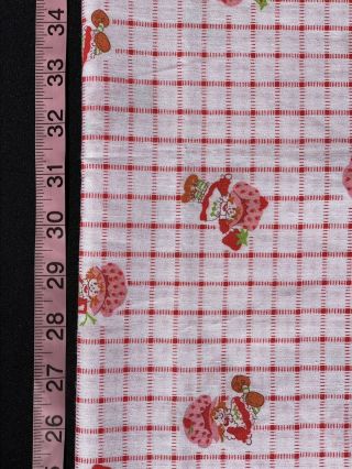 Vintage Strawberry Shortcake Fabric 44 