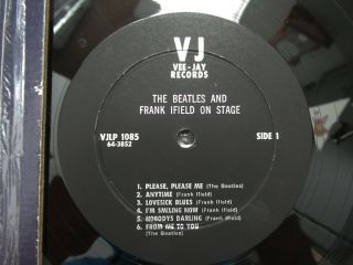 Beatles VINTAGE 1964 VJ ' JOLLY WHAT THE BEATLES AND FRANK IFIELD MONO LP SW VG 3