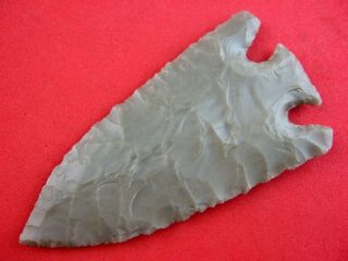 Indian Artifact 3 1/4 Inch Kentucky Lost Lake Point Indian Arrowheads
