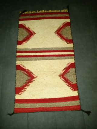 Old Native American Navajo Indian Wool Rug Great Colors & Designs 2