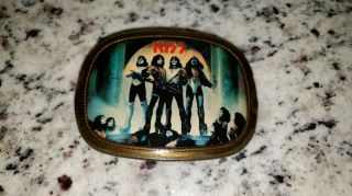 Kiss Vintage Love Gun Belt Buckle Pacifica Aucoin 1977