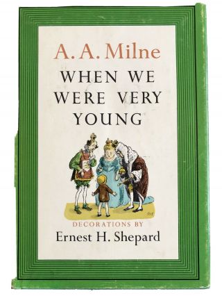 Vintage When We Were Very Young By A.  A.  Milne