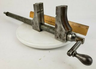 Vintage Drill Press Vise/clamp - Float Lock Machinist Table Mill Jaws Bar Tool