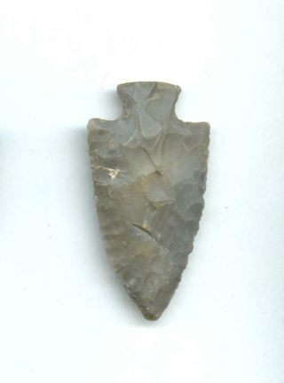 Indian Artifacts - Fine Point - Glovers Cave Site - Arrowhead
