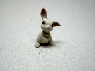 Hagen Renaker Miniature Made In America Listening Rabbit Bunny Baby