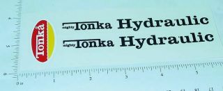 Mighty Tonka Hydraulic Dump Truck Sticker Set Tk - 208